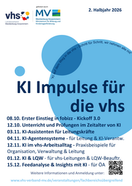 KI-Schulungen für vhs Mitarbeitende
